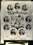 1890s to 1920s circa Baseball Ballads The Sporting News Collection Archives Original Photo (Sporting News Collection Hologram/MEARS Photo LOA) - Lot of 9