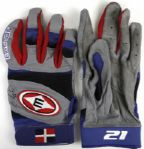Sammy Sosa Game Worn Batting Gloves - Two Pair