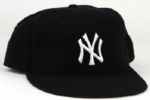 1995 Mike Stanley Game Worn Signed New York Yankees Authentic Cap - JSA