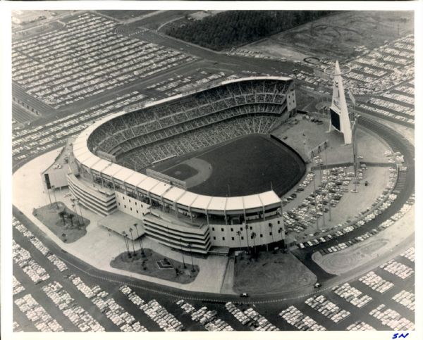1960s Anaheim Stadium California Angels "The Sporting News Collection Archives" Original 8" x 10" Photo (Sporting News Collection Hologram/MEARS Photo LOA) - Lot of 3