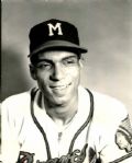 1954 Bill Bruton Milwaukee Braves "The Sporting News Collection Archives" Original Photo (Sporting News Collection Hologram/MEARS Photo LOA)