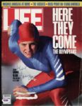 1988 Bonnie Blair Signed LIFE Magazine - PSA/DNA Sticker/Certificate