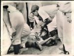1940-57 Pee Wee Reese Brooklyn Dodgers The Chicago Sun-Times Collection Archives Original Photos (Chicago Sun-Times Hologram/MEARS Photo LOA) - Lot of 6