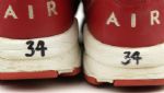1995 Kirby Puckett Minnesota Twins Game Worn All Star Shoes From Final All Star Game (MEARS LOA)