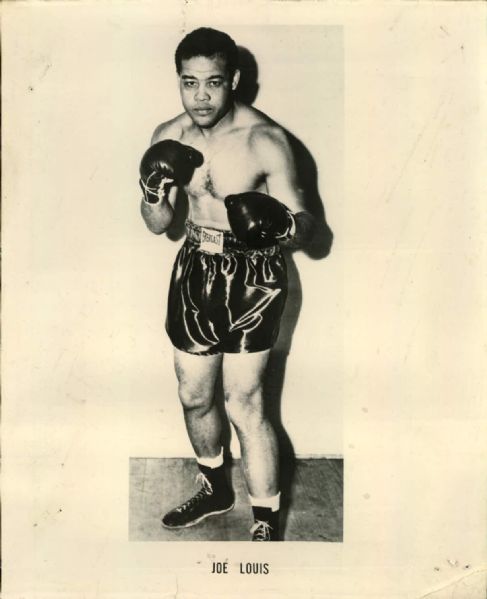1940s Joe Louis Original 8x10 Photo
