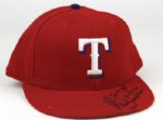 1995-96 circa Mickey Tettleton Game Worn and Signed Texas Rangers Authentic Cap - "F@#k iT!" Inscription - JSA