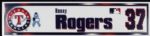 2004 Kenny Rogers Texas Rangers Fathers Day Locker Room Nameplate