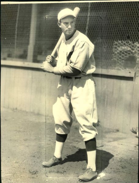 1937-38 Harry Rosenberg Mission Reds PCL "The Sporting News Collection Archives" Original 7" x 9.5" Photo (Sporting News Collection Hologram/MEARS Photo LOA)