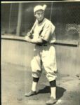 1937-38 Harry Rosenberg Mission Reds PCL "The Sporting News Collection Archives" Original 7" x 9.5" Photo (Sporting News Collection Hologram/MEARS Photo LOA)
