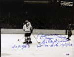 Bobby Hull Chicago Blackhawks Signed 11" x 14" Photo With Lengthy Inscription - PSA/DNA