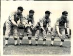 1937 Milwaukee Brewers AA "The Chicago Sun-Times Collection Archives" Original Photo (Chicago Sun-Times Hologram/MEARS Photo LOA)
