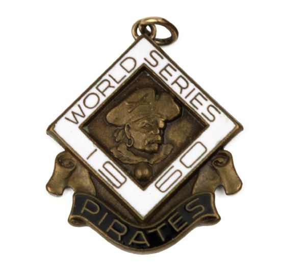 1960 Pittsburgh Pirates World Series Press Pin 