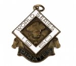 1960 Pittsburgh Pirates World Series Press Pin 