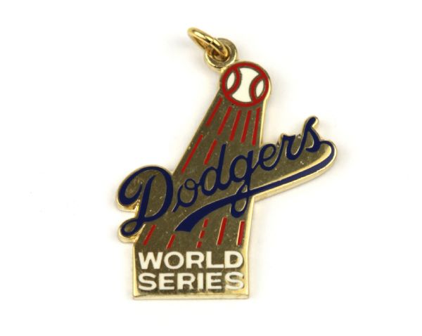 1977 Los Angeles Dodgers World Series Phantom Balfour Press Pin