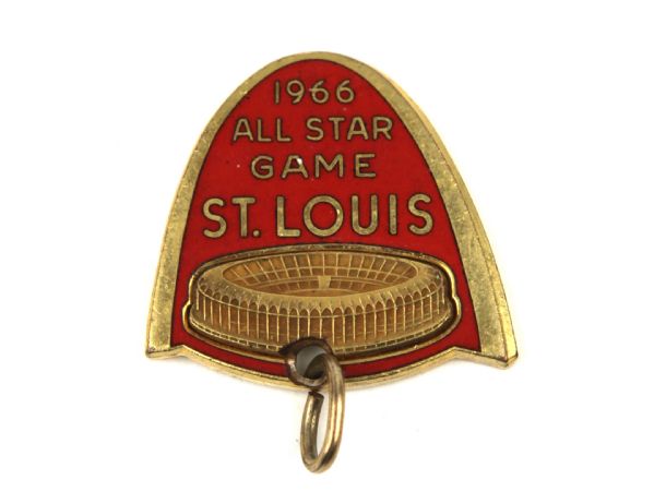 1966 St. Louis Cardinals All Star Game Press Pin 