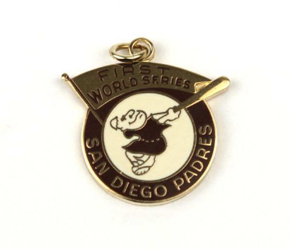 1984 San Diego Padres World Series Press Pin