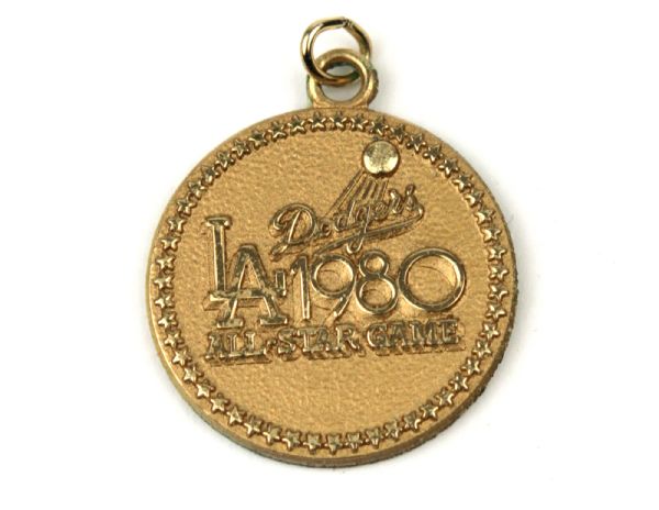 1980 Los Angeles Dodgers All Star Game Press Pin 
