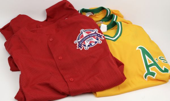 1990s Baseball Throwback Jersey - Lot of 5