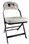1990s Arlington Stadium Locker Room Chair Signed by Over 200 MLB Players Inc. Cal Ripken Frank Thomas - JSA