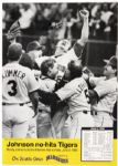 1990 Randy Johnson Seattle Mariners Signed 14" x 19 1/2" Poster - JSA 