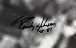 1990 Randy Johnson Seattle Mariners Signed 14 x 19 1/2 Poster - JSA 