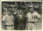 1940s Mike Gonzalez Dolf Luque Havana "The Sporting News Collection Archives" Original Photo (Sporting News Collection Hologram/MEARS Photo LOA)