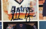 1993 Nolan Ryan Texas Rangers Signed Farewell Set - 4 Signatures - JSA 