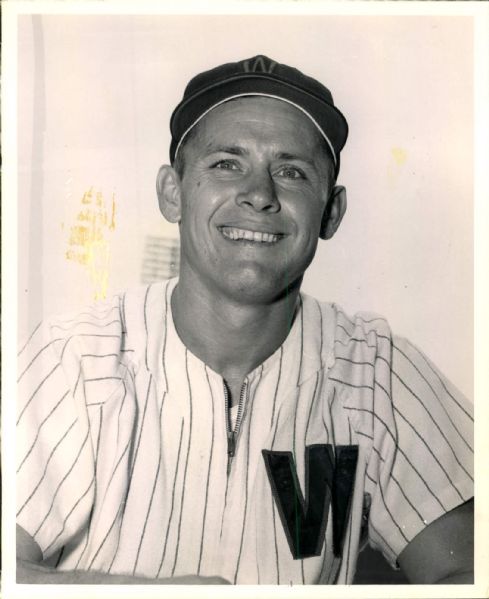 1953 Gil Coan Washington Senators "The Sporting News Collection Archives" Original Photo (Sporting News Collection Hologram/MEARS Photo LOA)