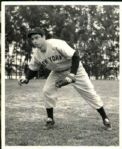 1940s Joe DiMaggio In The Field New York Yankees "The Sporting News Collection Archives" Original 8" x 10" Photo (Sporting News Collection Hologram/MEARS Photo LOA)
