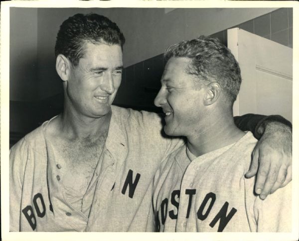 1940s circa Ted Williams Boston Red Sox "The Sporting News Collection Archives" Original 8" x 10" Photo (Sporting News Collection Hologram/MEARS Photo LOA)
