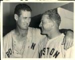 1940s circa Ted Williams Boston Red Sox "The Sporting News Collection Archives" Original 8" x 10" Photo (Sporting News Collection Hologram/MEARS Photo LOA)