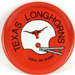 Vintage Texas Longhorns Football Metal Tray
