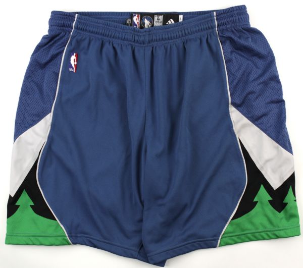 2009-10 Jason Hart Minnesota Timberwolves Game Worn Shorts w/ Team Letter