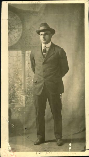 1920s circa C.B. Moran College Football Coach "The Sporting News Collection Archives" Original 3.5" x 6" Photo (Sporting News Collection Hologram/MEARS Photo LOA)