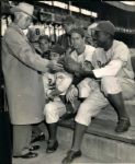 1947 Jackie Robinson joins Brooklyn Dodgers "The Sporting News Collection Archives" Original Photo (Sporting News Collection Hologram/MEARS Photo LOA)