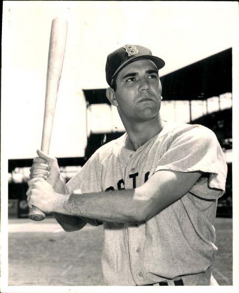 1954 Dick Gernert Boston Red Sox "The Sporting News Collection Archives" Original 8" x 10" Photo (Sporting News Collection Hologram/MEARS Photo LOA)