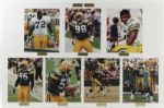 1995-96 Green Bay Packers Signed 8 x 10 Photo Display w/ 15 Sigs. - JSA 