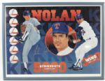 1989 Nolan Ryan Texas Rangers Signed 25" x 19" Print - JSA