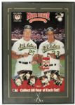 1990 Mark McGwire & Jose Canseco Oakland As Mothers Cookies Signed 24 1/2" x 34" Display Poster - JSA 