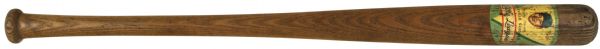 1960s Mickey Mantle Little League Decal Bat