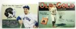 1980s-90s Vintage Baseball Promotional Metal Signs - Lot of 13 With Babe Ruth Honus Wagner Lou Gehrig 