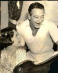1935 Lou Gehrig Singing with his Wife "The Sporting News Collection Archives" Original Photo (Sporting News Collection Hologram/MEARS Photo LOA)