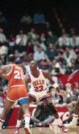 1985 Chicago Bulls Versus Cleveland Cavaliers Chicago Sun-Times Original Full Color Negative Strips (Chicago Sun-Times Archives/MEARS Photo LOA) - Lot of 31