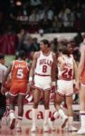 1985 Chicago Bulls Versus Cleveland Cavaliers Chicago Sun-Times Original Full Color Negative Strips (Chicago Sun-Times Archives/MEARS Photo LOA) - Lot of 31