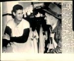 1953 Ted Williams Boston Red Sox "The Sporting News Collection Archives" Original Photo (Sporting News Collection Hologram/MEARS Photo LOA)