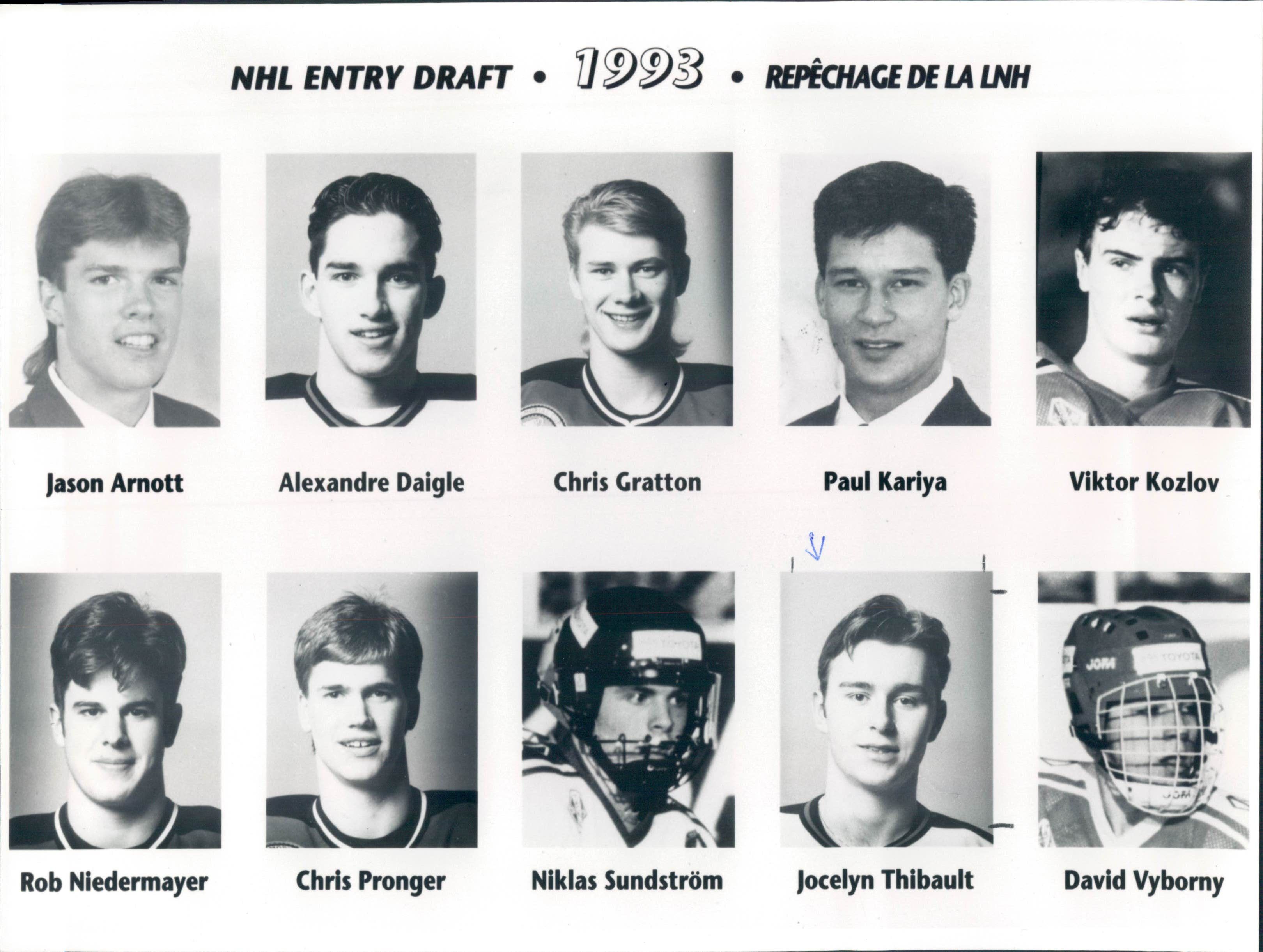 Lot Detail - 1986-94 NHL Draft The Sporting News Collection