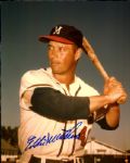 Eddie Mathews Milwaukee Braves Signed 8" x 10" Photo - JSA 
