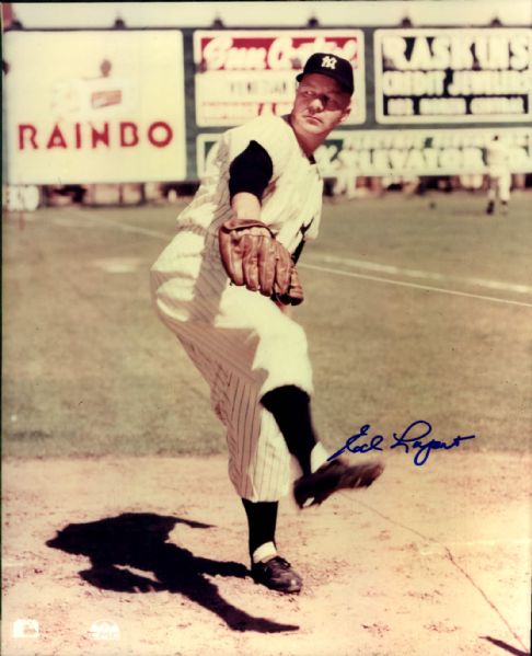Ed Lopat New York Yankees Signed 8" x 10" Photo - JSA 