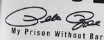 2004 Pete Rose Cincinnati Red Signed My Prison Without Bars Book - Signed 3 Times - JSA 