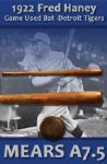 1922 Fred Haney H&B Louisville Slugger Professional Model  Rookie Era Game Bat - Detroit Tigers - Boston Red Sox - PCL (MEARS A7.5)